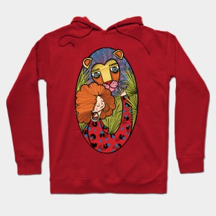 Leo Zodiac Sign: Encounter in Eden Hoodie